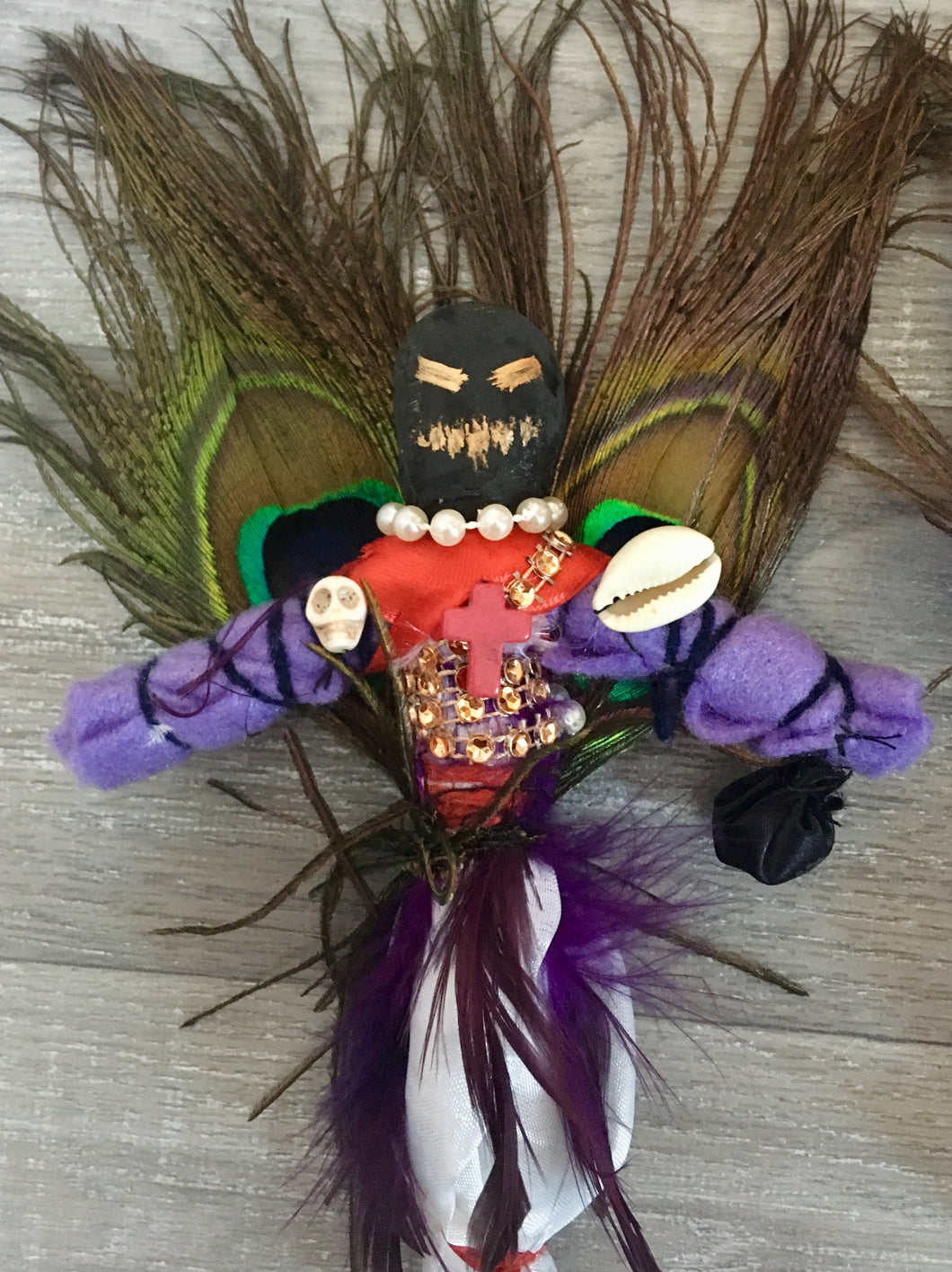 Custom made voodoo doll love/protection/luck